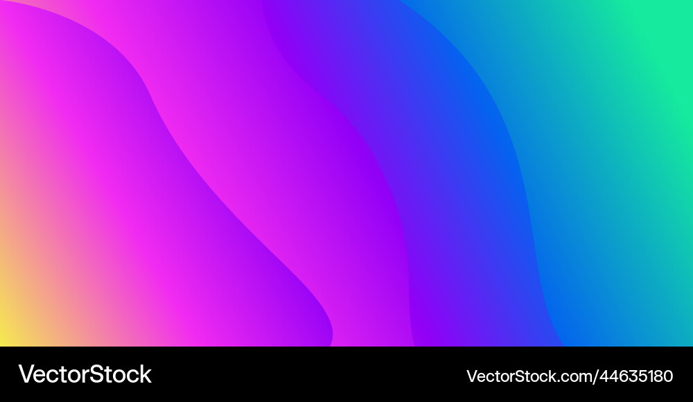 Abstract colorful background gradient modern vector image