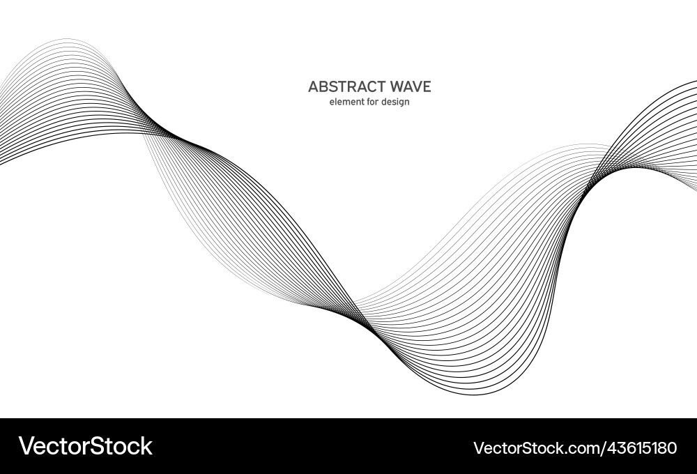 Abstract wave element for design digital Abstract wave element for design digital vector image