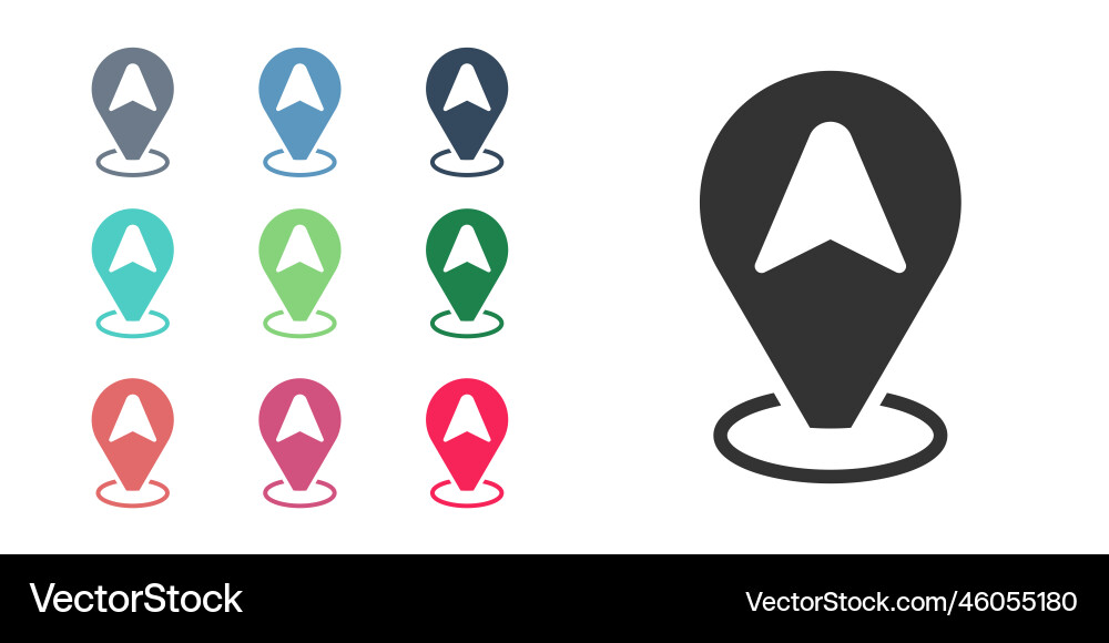 Black map pointer with taxi car icon isolated Black map pointer with taxi car icon isolated Vector Image