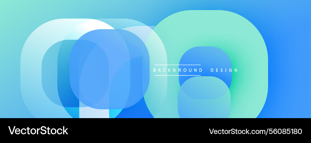 Circular abstract design with overlapping Circular abstract design with overlapping vector image