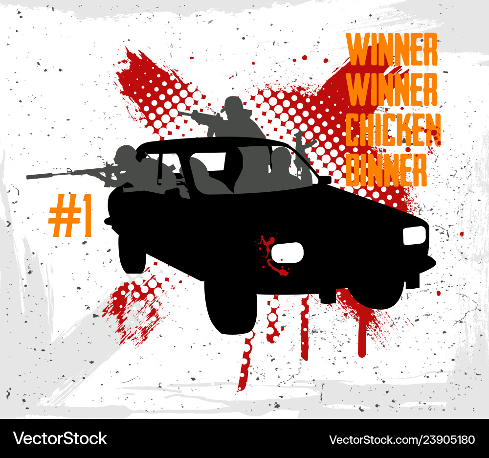 Squad Shooting Scene Vector Image