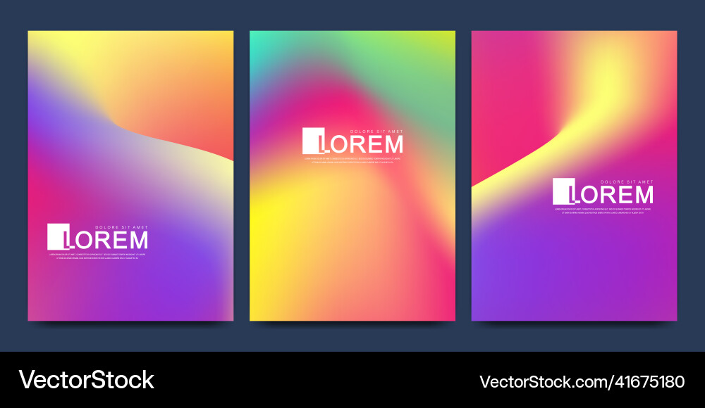 Trendy abstrakt mockup pastel bunten Gradient Trendy abstrakt mockup pastel bunten Gradient vektorbild