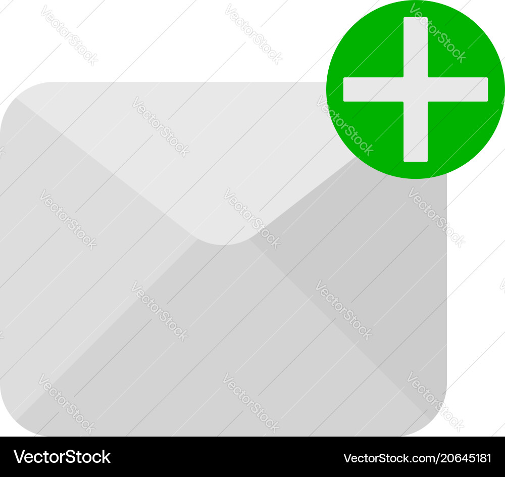 Add message icon Vector Image
