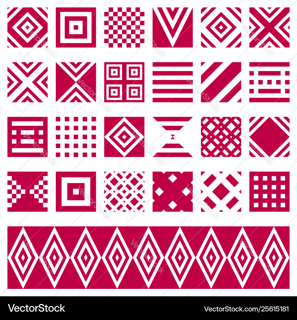 Design elements set vector image