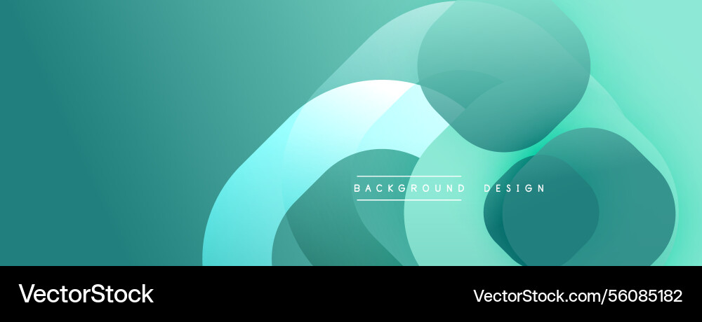 Abstract background with layered translucent vector image