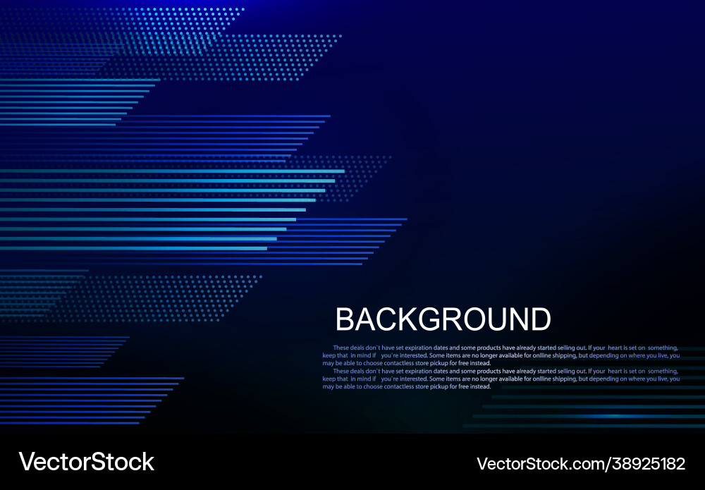 Dark with a gradient thin horizontal lines vector image