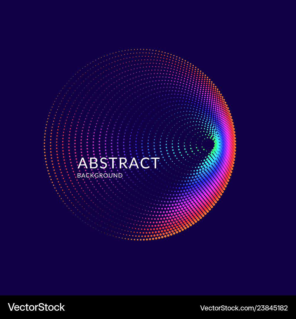Modern abstract background with colored Vector Image