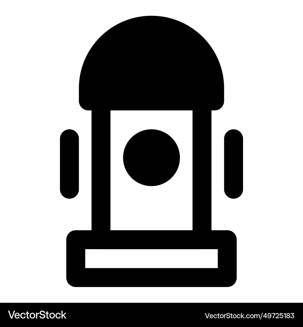 External water source for firefighting operations Vector Image