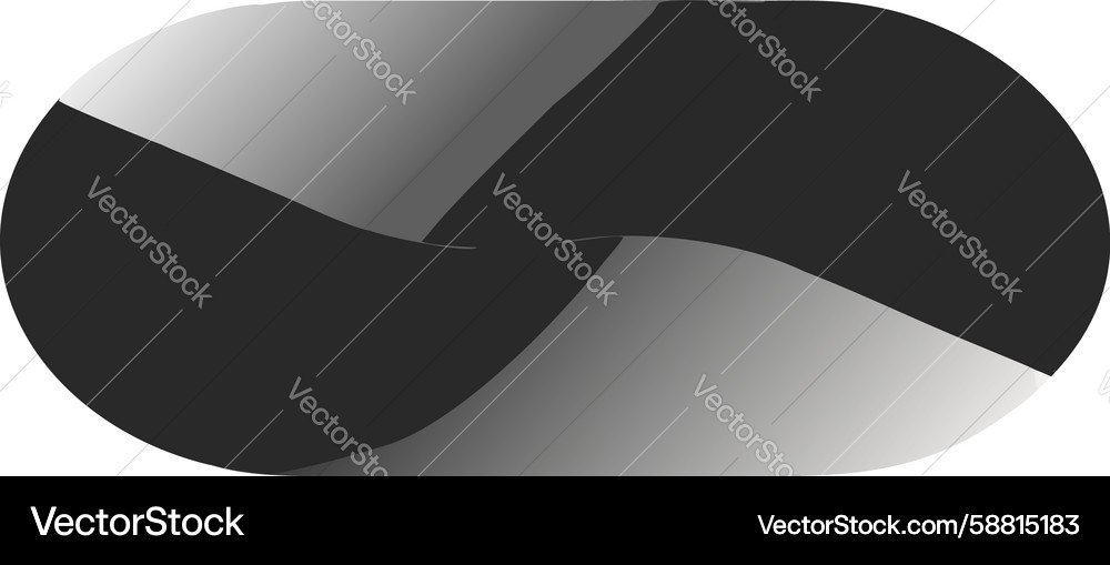 Modern Gradient Tab Shape Vector Image