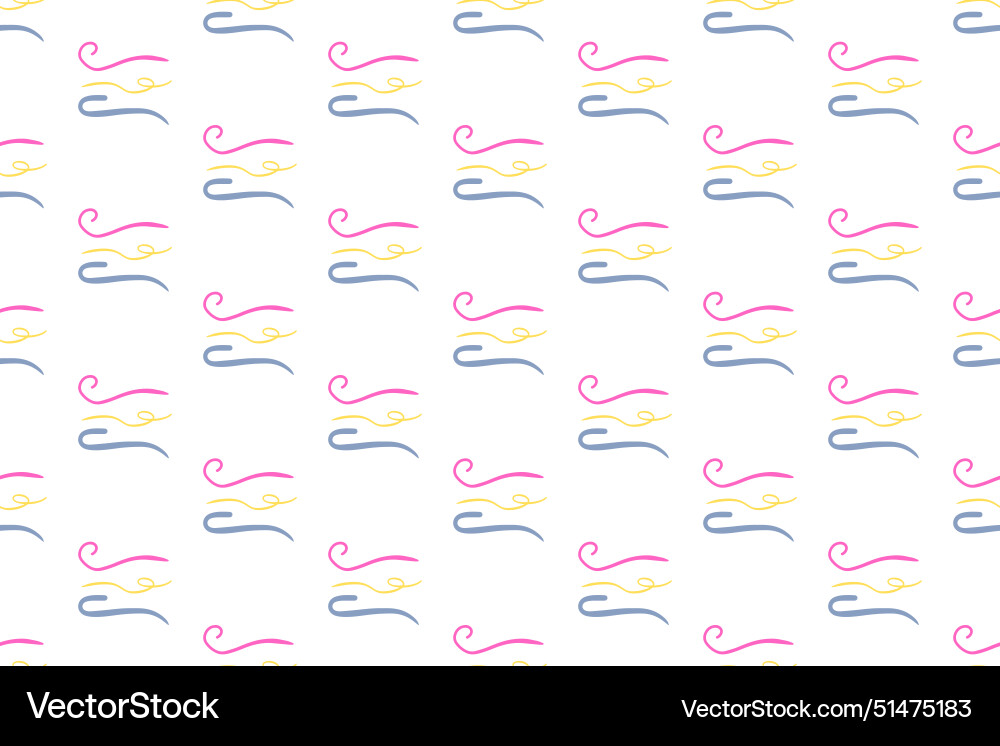 Pattern design with swirl motif Vector Image