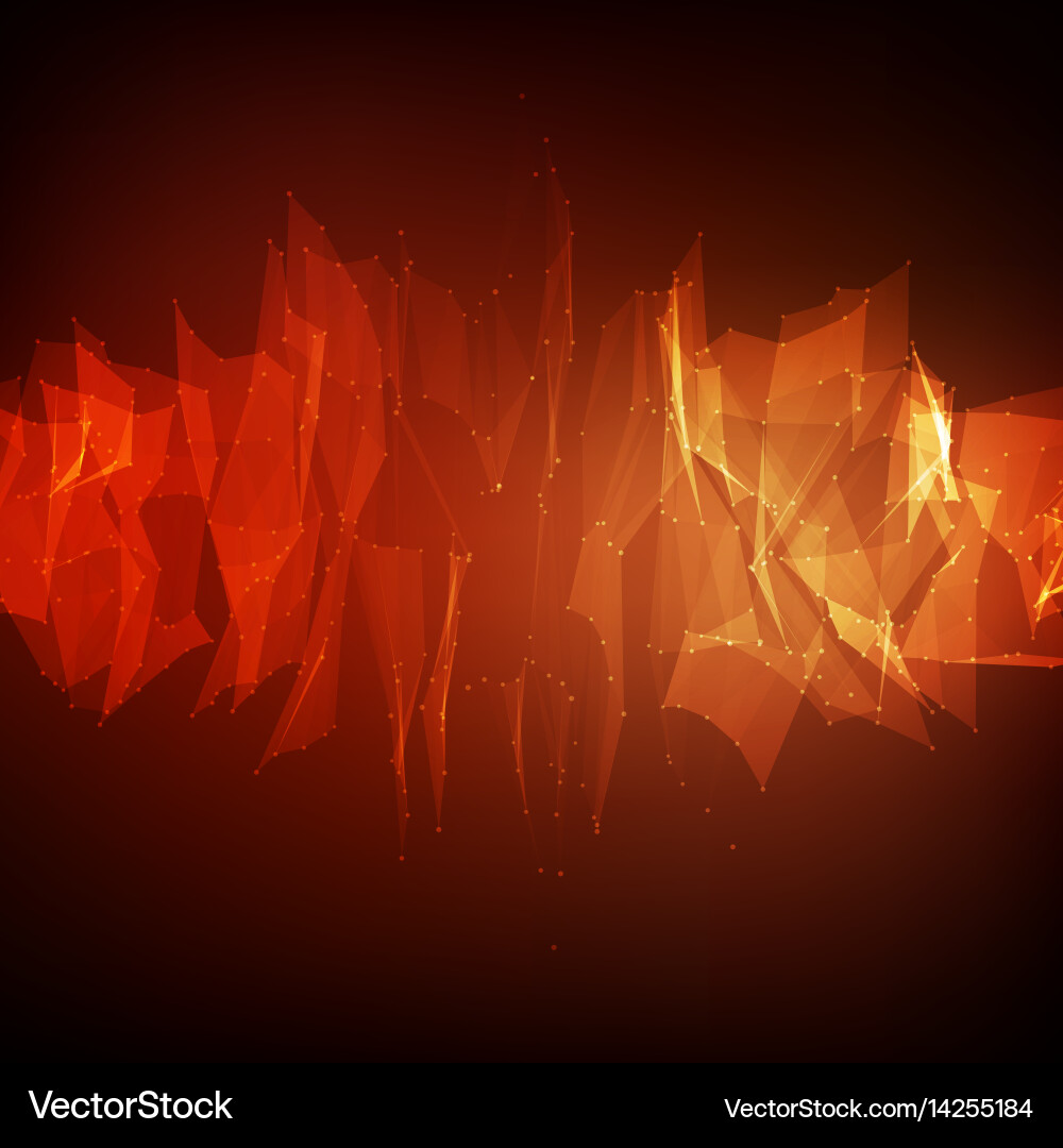Abstract mesh background chaotically Vector Image