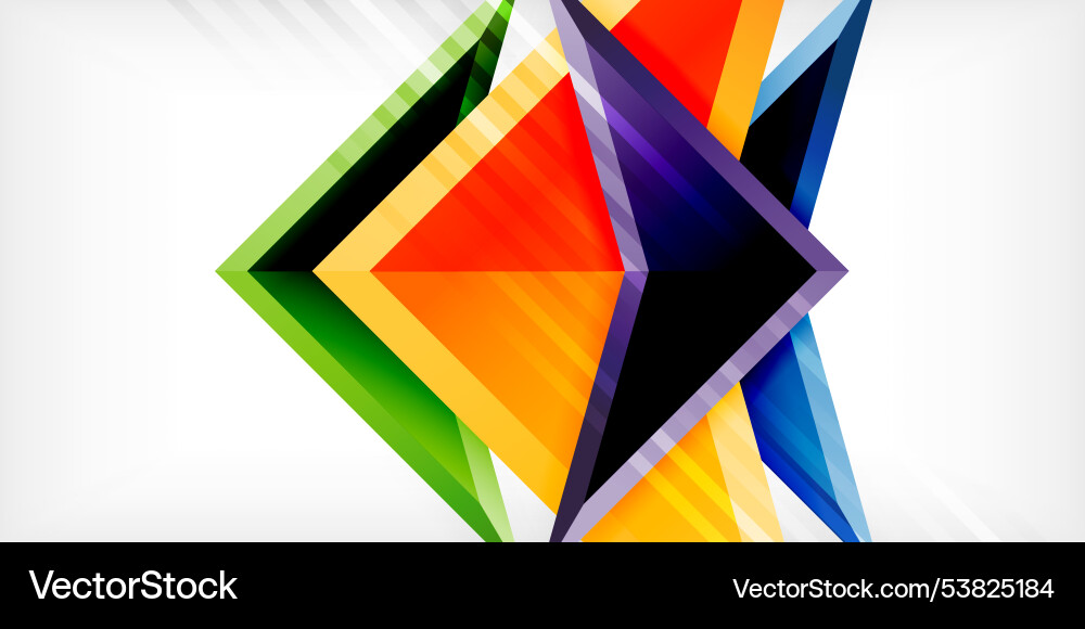 Arrows with 3d effect abstract background Arrows with 3d effect abstract background Vector Image