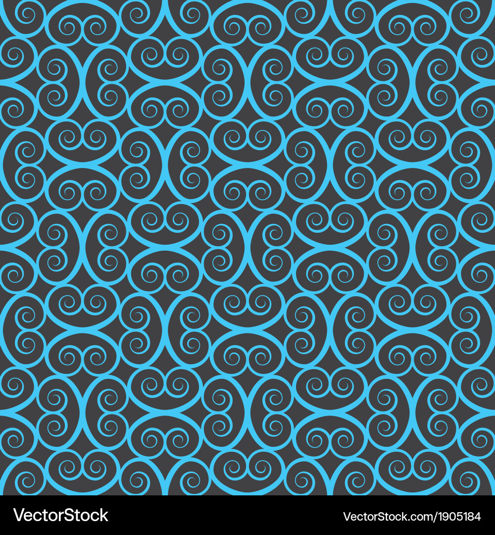 Intricate Swirl Pattern Vector Image