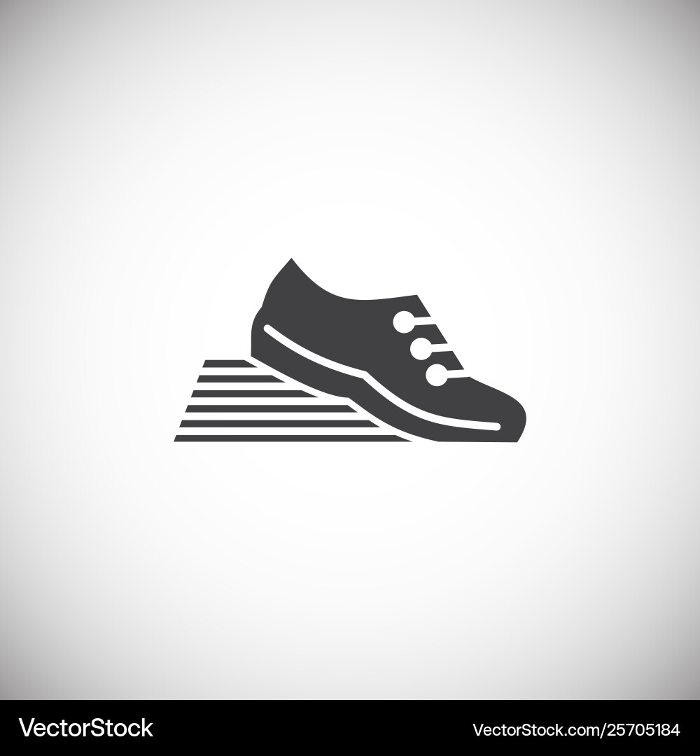 Performance icon on background for graphic and web Vector Image