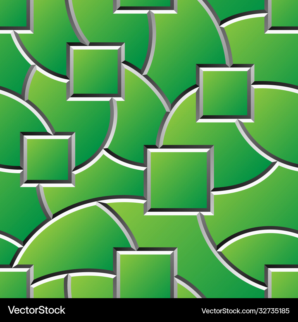 Abstract 3d seamless pattern Vector Image