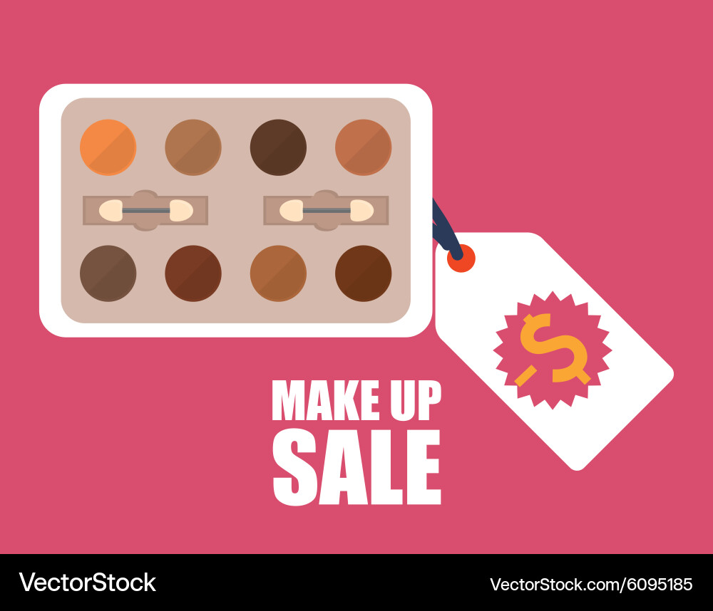 Make up design Vector Image