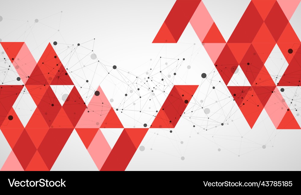 Template for science and technology presentation Template for science and technology presentation vector image