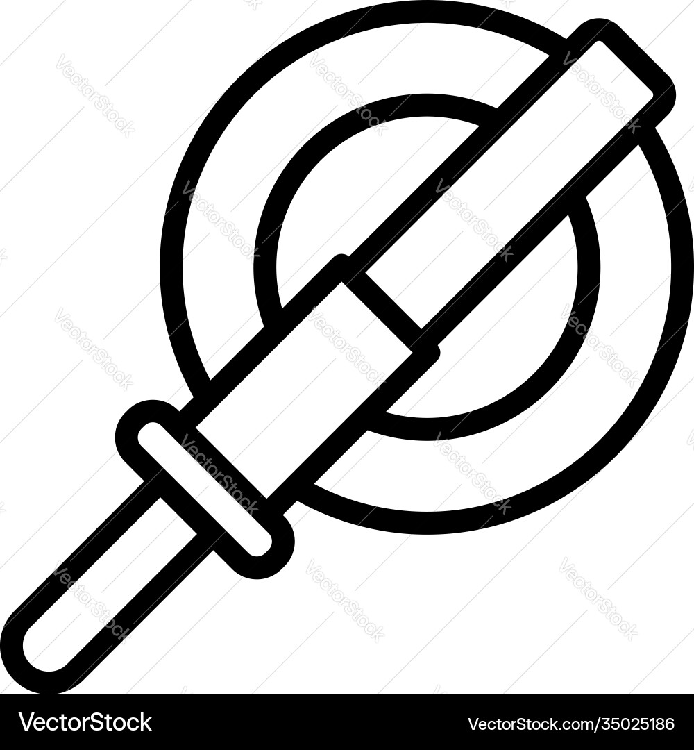 Construct grinding machine icon outline style Construct grinding machine icon outline style vector image