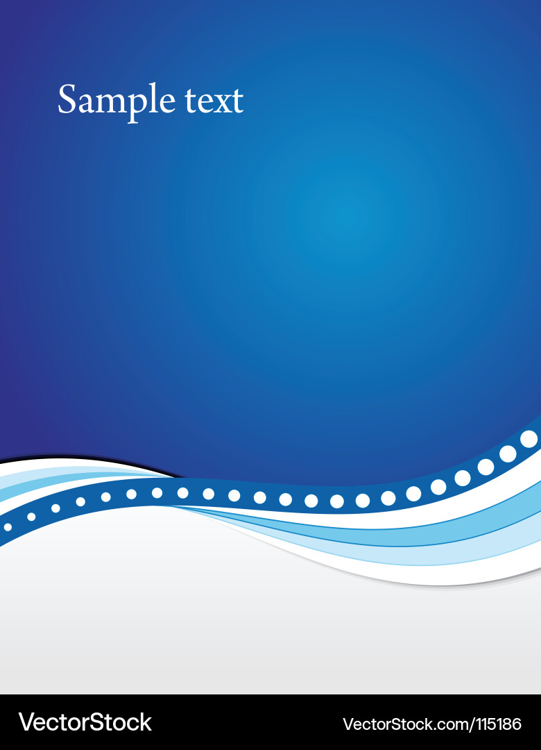 Fluid Wave Background vector image