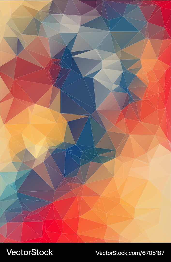 Abstract background consisting of angular Vector Image