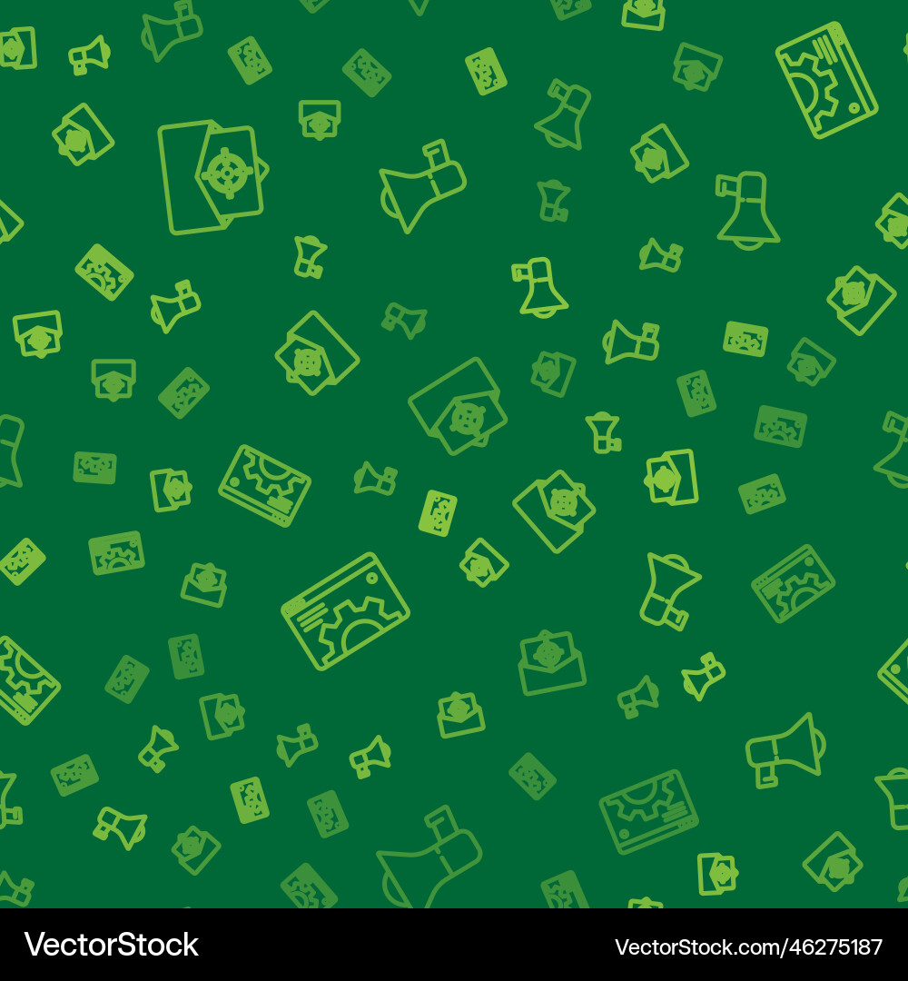 Set line mail and e-mail browser setting Set line mail and e-mail browser setting vector image