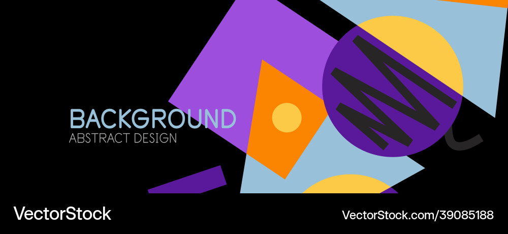 Abstract background blocks lines triangles Abstract background blocks lines triangles Vector Image