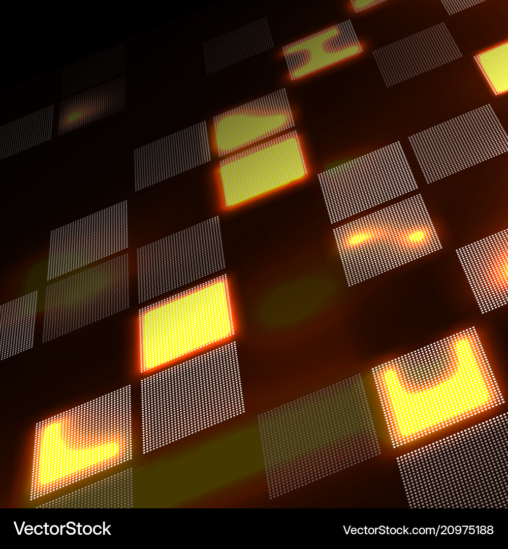 Abstract Hi-Tech Grid Background vector image