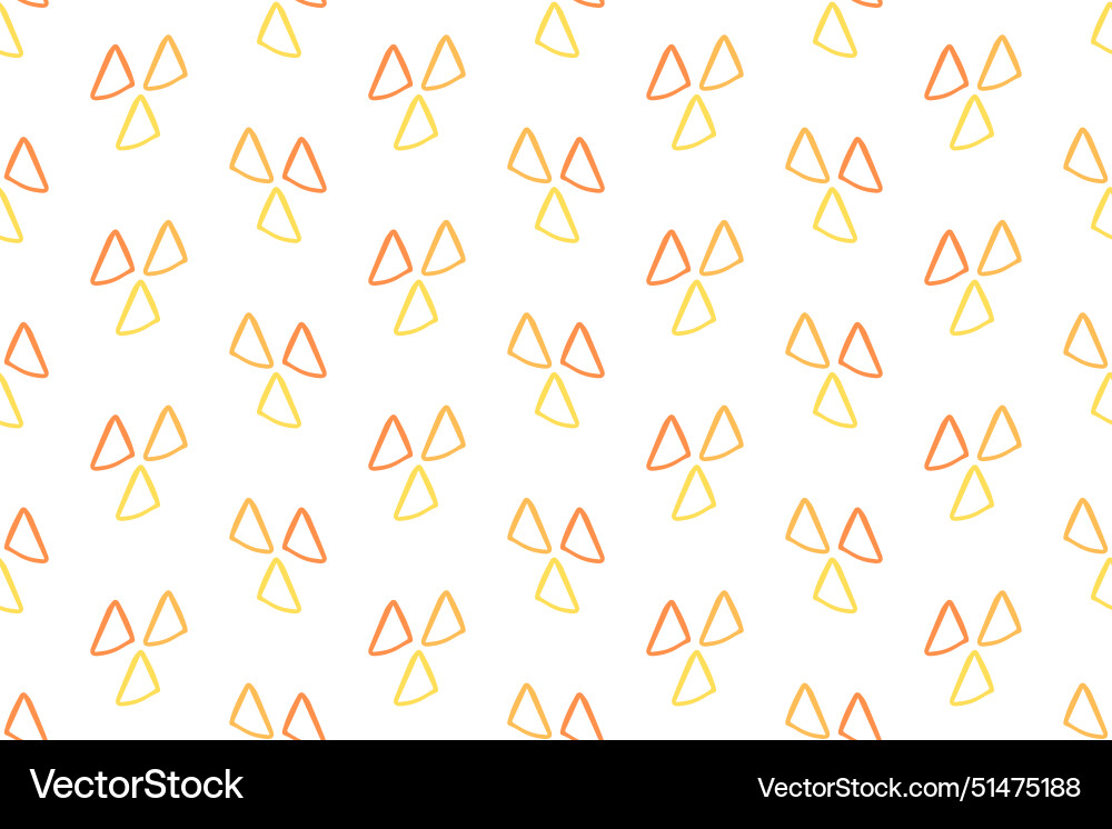 Decorative triangle line seamless pattern design Vector Image