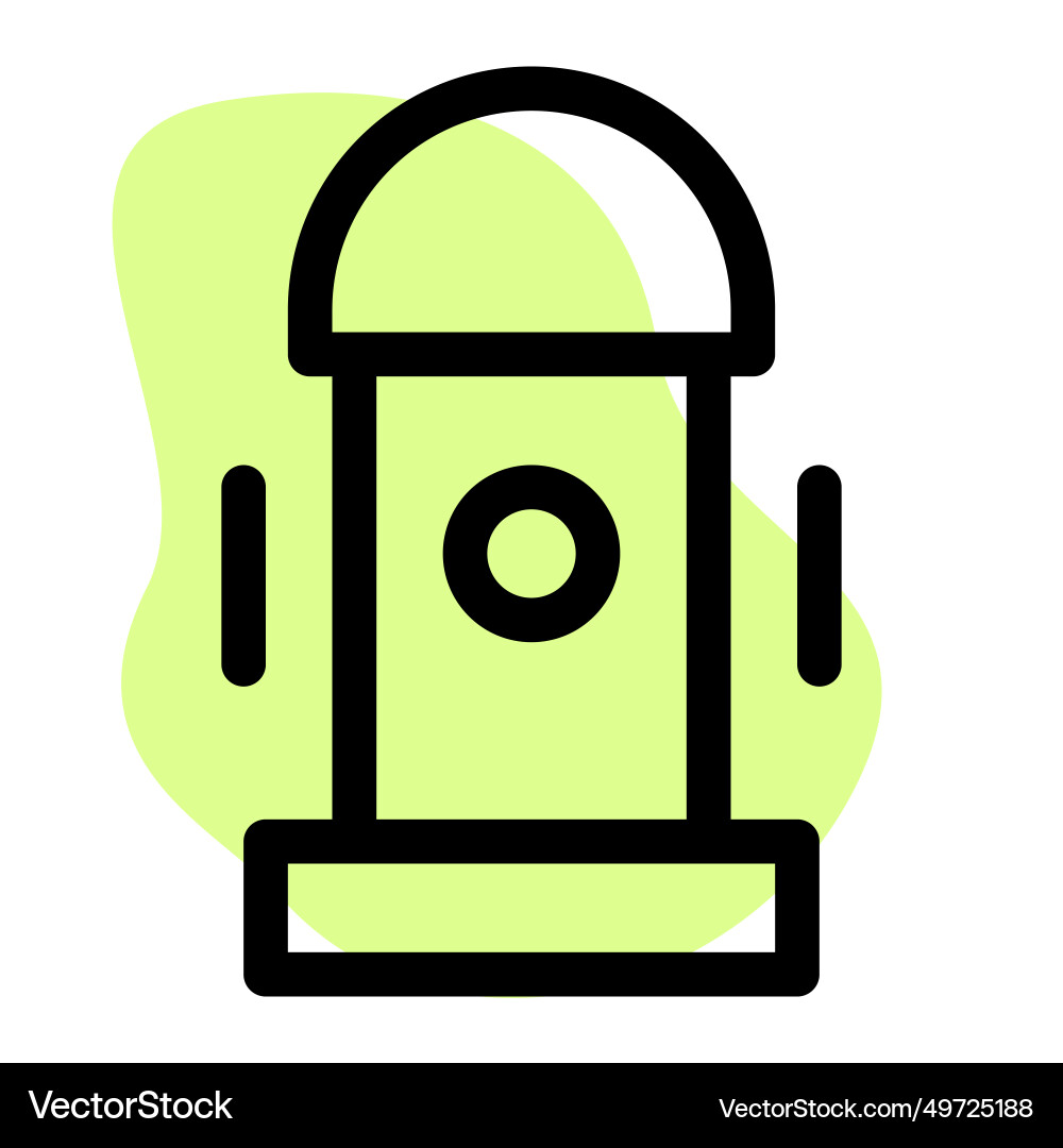 External water source for firefighting operations Vector Image
