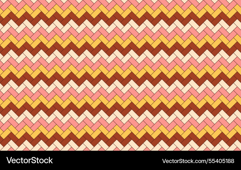 Herringbone floor texture seamless tile pattern Herringbone floor texture seamless tile pattern vector image