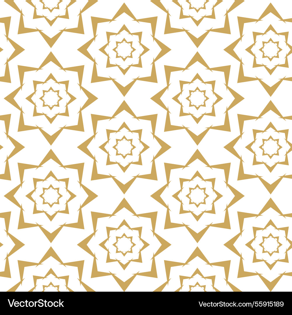 Abstract geometric pattern with squares crosses Vector Image