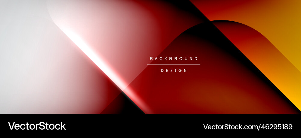 Abstract line background with glowing Vector Image
