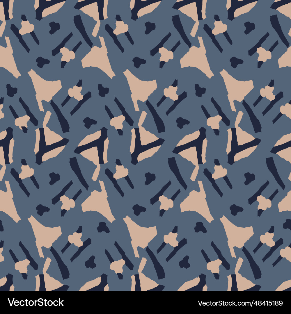 Abstract shape seamless pattern Abstract shape seamless pattern Vector Image