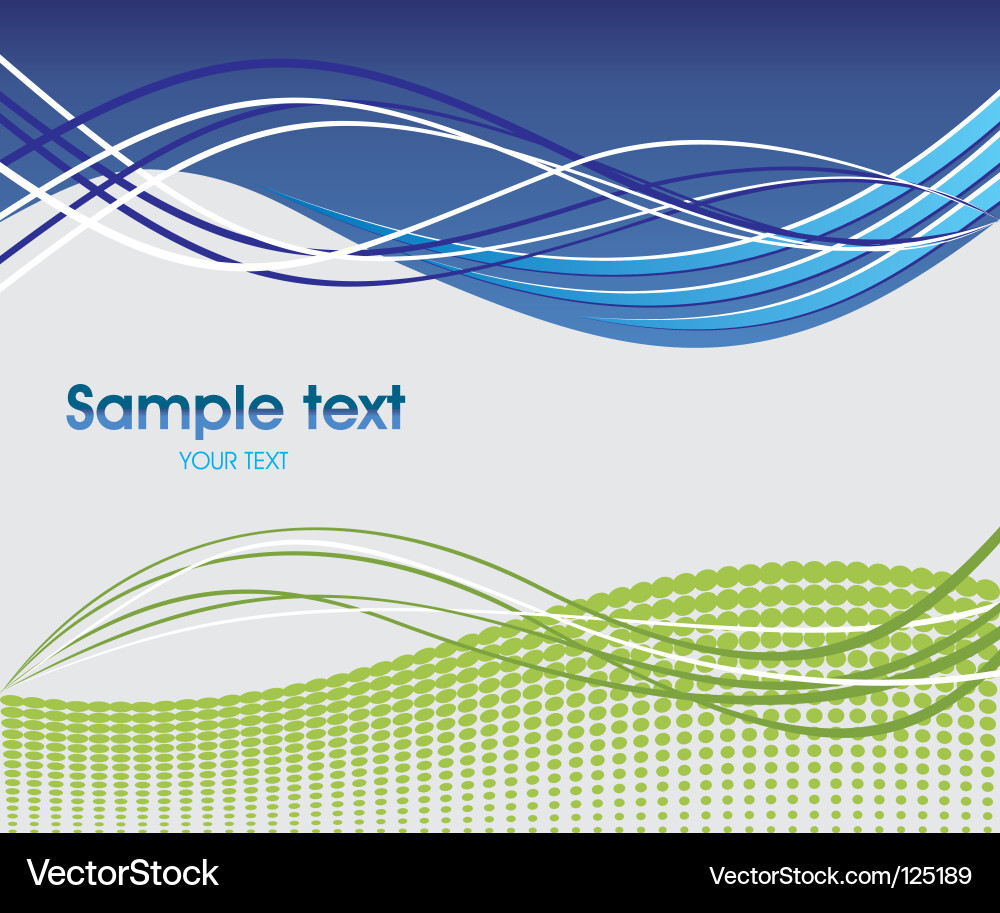 Dynamic Wave Pattern Background Vector Image