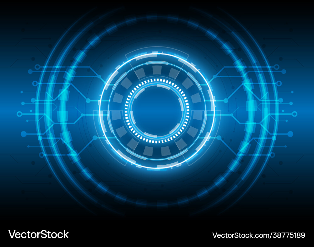 Engineering data science futuristic sci-fi Engineering data science futuristic sci-fi vector image