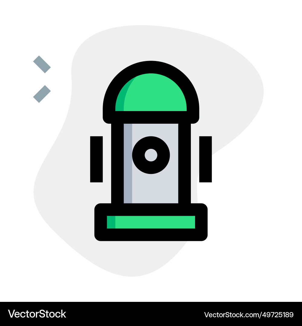 External water source for firefighting operations Vector Image
