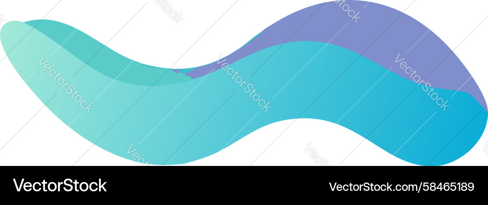 Fluid Gradient Shape Vector Image