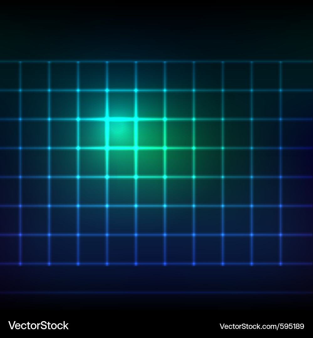 Neongitter Hintergrund Vektorbild