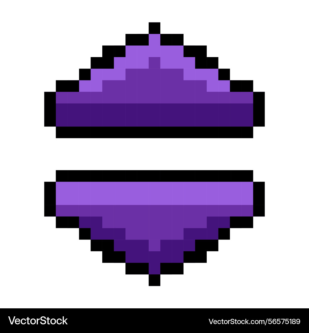 Pixel Spiel ui Element die interaktive Pixel Spiel ui Element die interaktive vektorbild