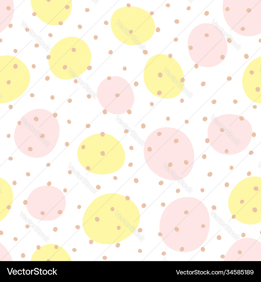Seamless pattern with repeating rounded coloured Seamless pattern with repeating rounded coloured vector image
