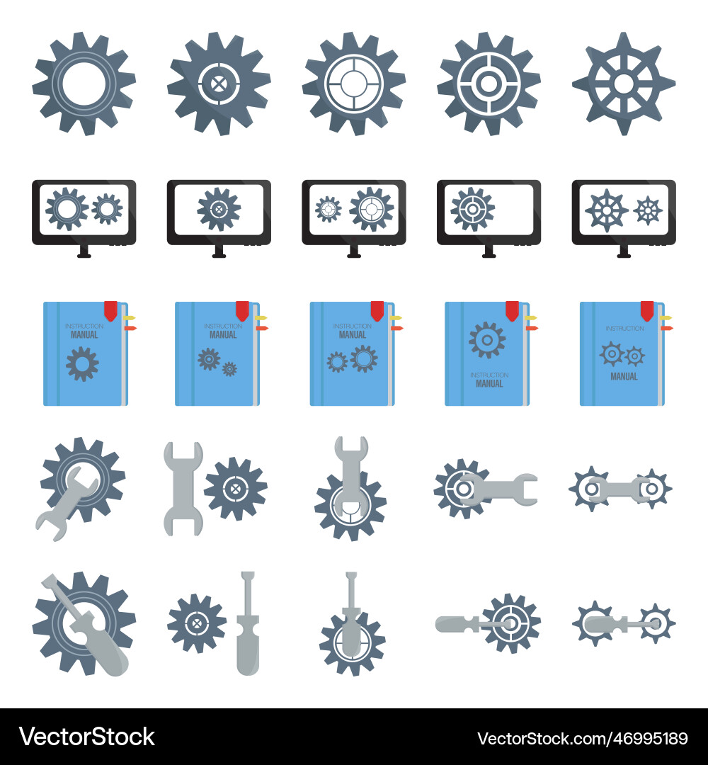Setting Vector Image