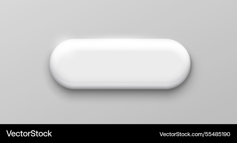 White frame label event bar button grey vector image