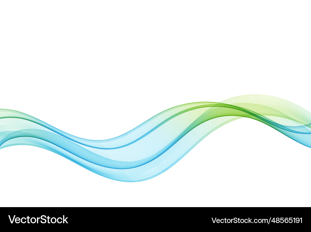 Abstract movement of smooth color wave flow wavy Abstract movement of smooth color wave flow wavy vector image