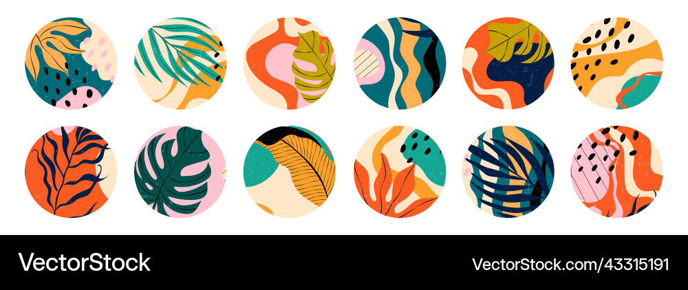 Big set of twelve abstract backgrounds Big set of twelve abstract backgrounds Vector Image