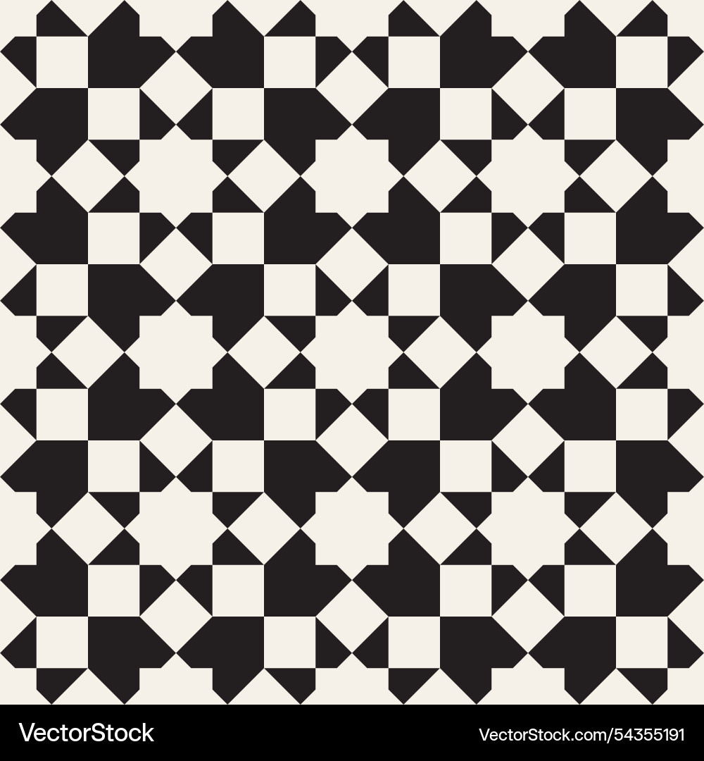Seamless pattern repeating geometric elements Seamless pattern repeating geometric elements vector image