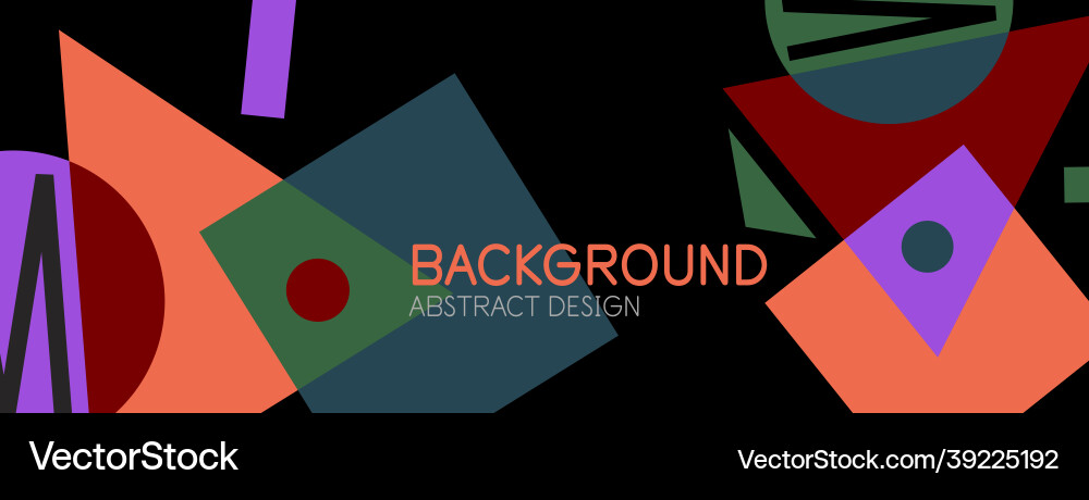 Abstract background with blocks lines geometric Abstract background with blocks lines geometric vector image