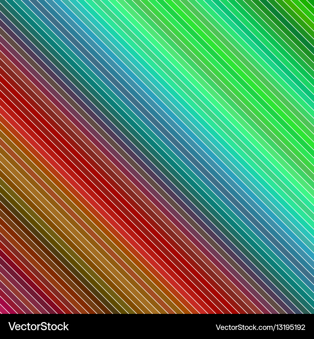 Abstract colorful diagonal line pattern background Vector Image