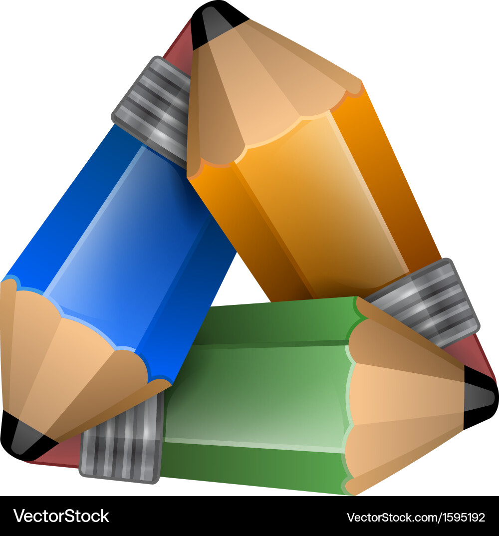 Abstract element consisting of a triangular shape Abstract element consisting of a triangular shape vector image