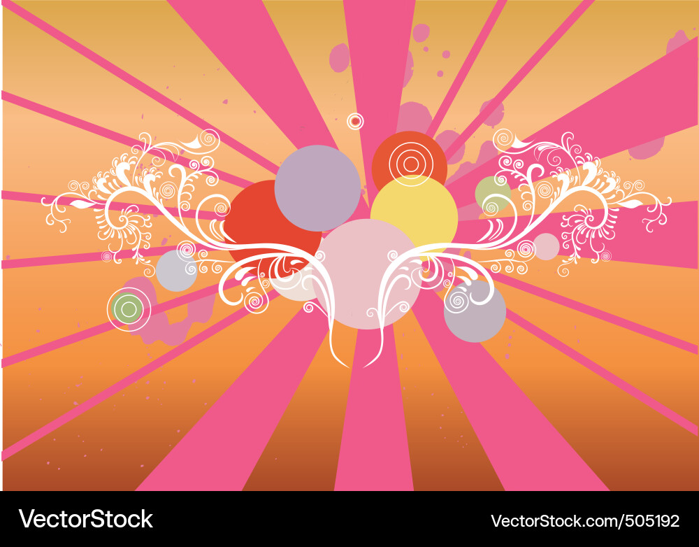 Bright pattern Vector Image
