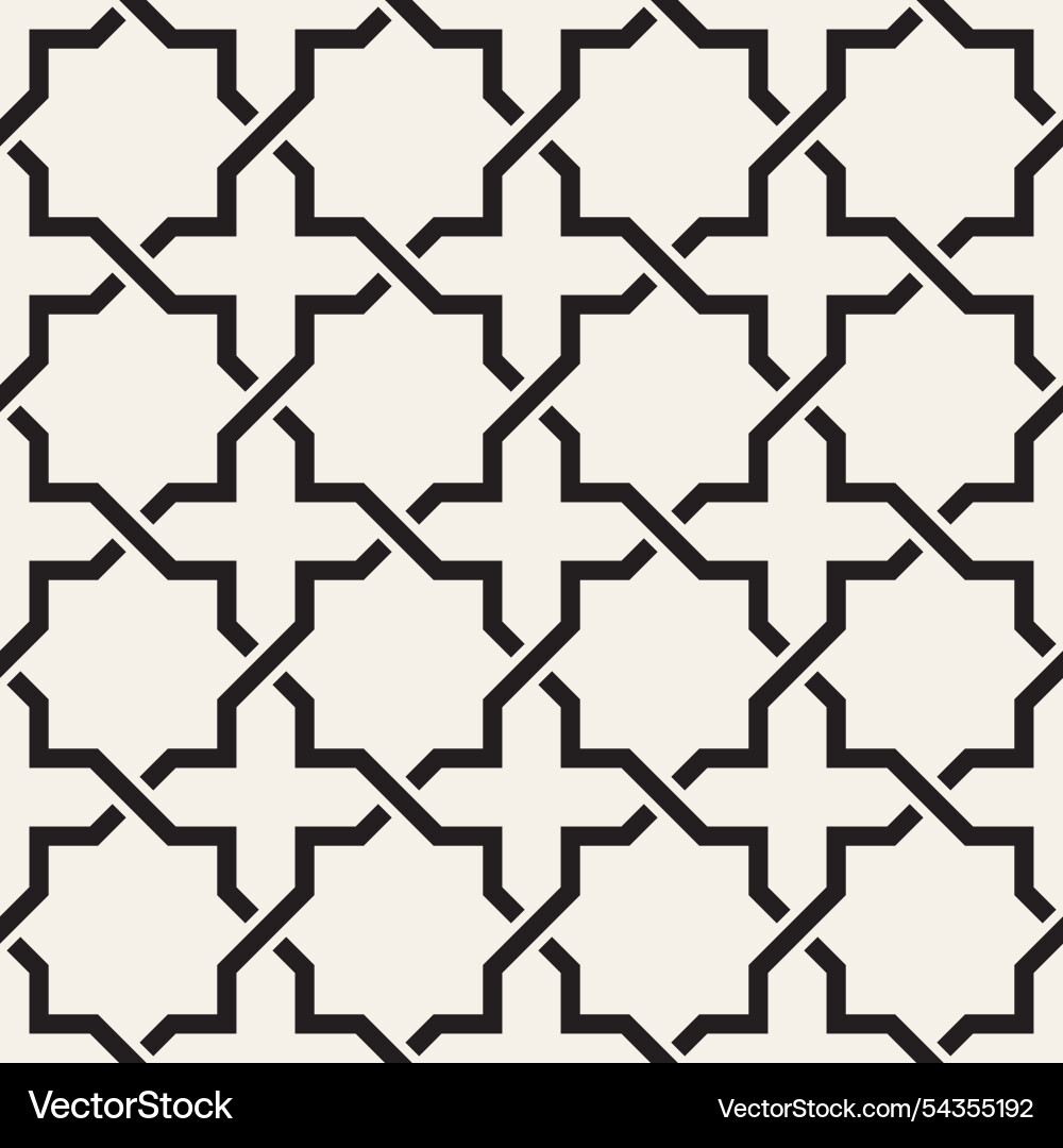 Seamless pattern repeating geometric elements Seamless pattern repeating geometric elements vector image